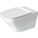 Duravit 2542090092 DuraStyle Dual Flush Elongated Wall Mounted Toilet