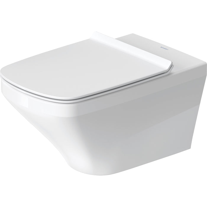 Duravit 2542090092 DuraStyle Dual Flush Elongated Wall Mounted Toilet
