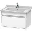 Duravit KT666401818 Ketho Wall-Mount Vanity Unit White