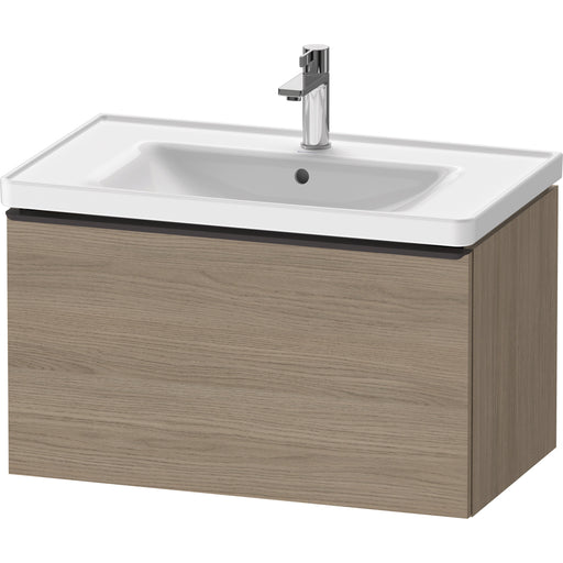 Duravit DE42550BD350000 D-Neo Wall-Mount Vanity Unit Oak Terra