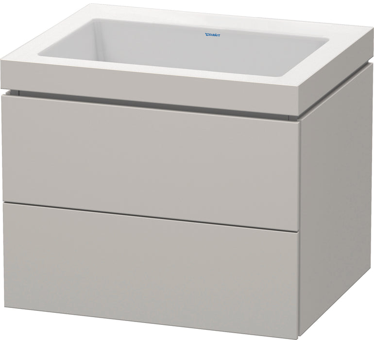 Duravit LC6926N0707 L-Cube Wall Mount C-Bonded Vanity