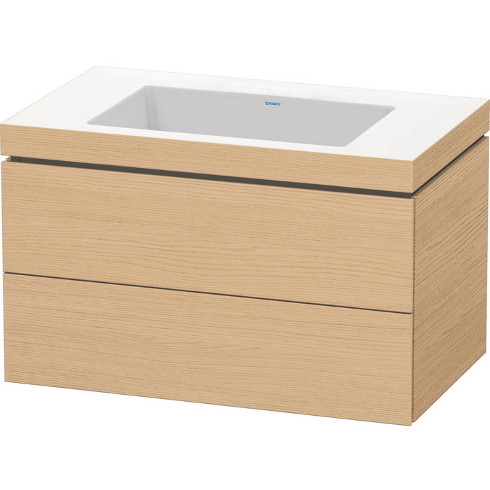 Duravit LC6927N3030 L-Cube Wall Mount C-Bonded Vanity