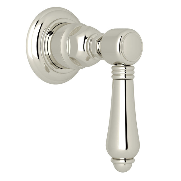 Rohl A4912LMPNTO Lever Handle Volume Control for Shower Trim and 4-Port Dedicated Diverter in Polished Nickel