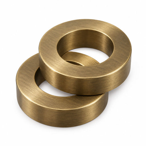 Amba AE-10R-BB 10 mm round spacers, two units, Brushed bronze