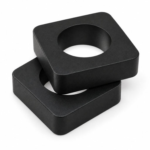 Amba AE-10S-MB 10 mm square spacers, two units, Matte black
