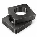 Amba AE-10S-PBB 10 mm square spacers, two units, PVD brushed black