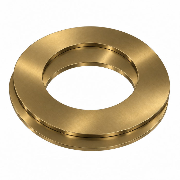 Amba AE-1R-SB 1mm Round Spacer (2 Units) for Use with Antus or Sirio Collections - Satin Brass