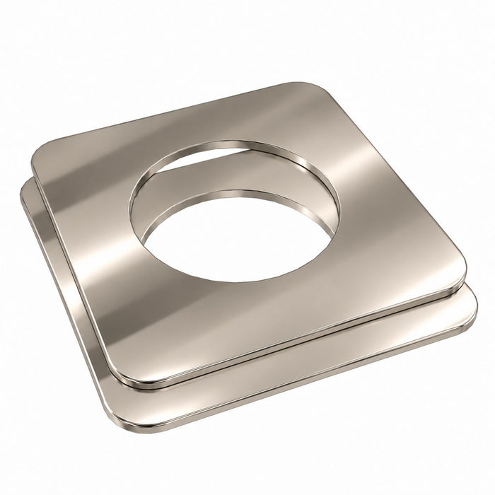 Amba AE-1S-PN 1mm Square Spacer (2 Units) for Use with Quadro or Vega Collections - Polished Nickel