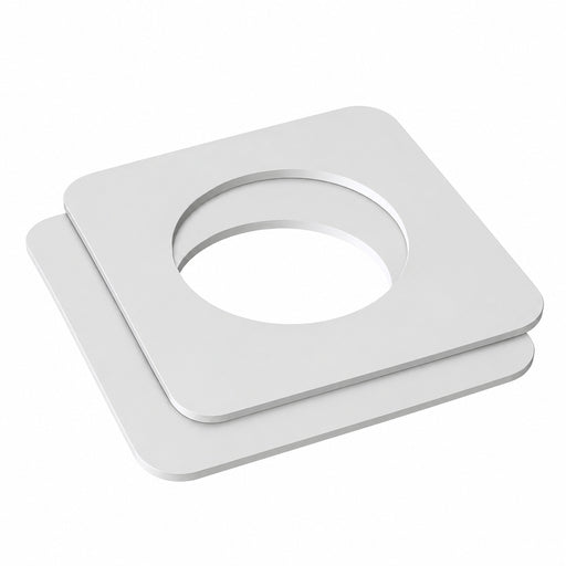 Amba AE-1S-W white 1mm square spacers, set of two stacked parts