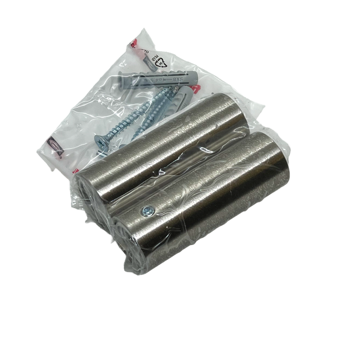 Amba AE-BPR2-B Round Bracket Pack (2 Units) for Antus, Sirio & Modello I in Brushed