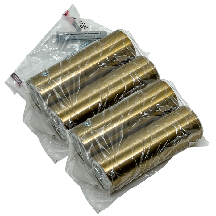 Amba AE-BPR4-BB Round Bracket Pack (4 Units) for Antus, Sirio & Modello I in Brushed Bronze
