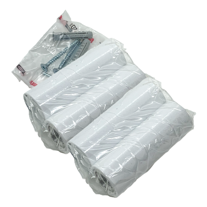 Amba AE-BPR4-W Round Bracket Pack (4 Units) for Antus, Sirio & Modello I in White