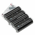 Amba AE-BPR4-PBB round bracket pack in PVD brushed black, 4 mounting brackets with installation hardware