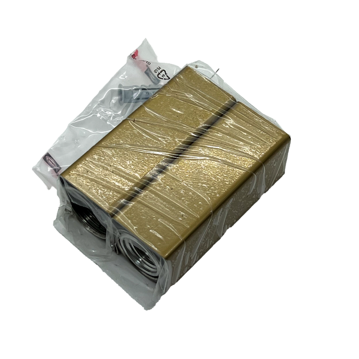 Amba AE-BPS2-BB Square Bracket Pack (2 Units) for Quadro, Vega & Modello I in Brushed Bronze