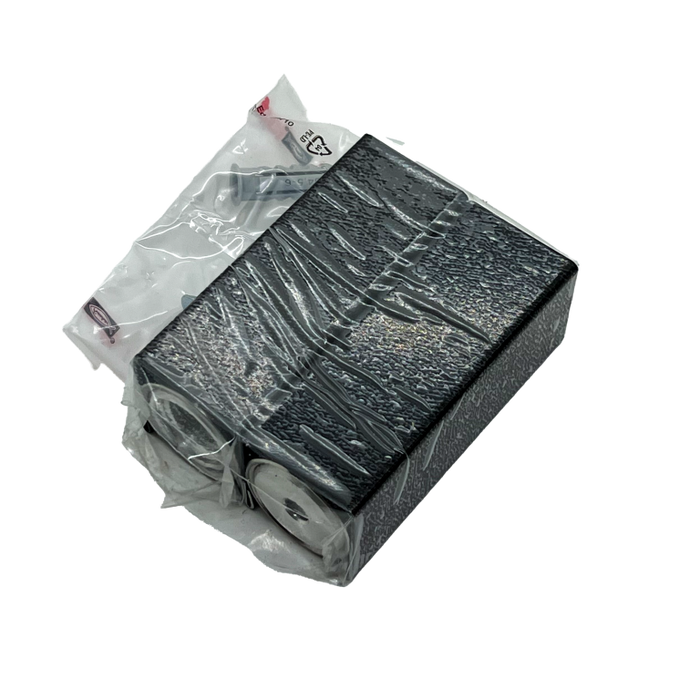 Amba AE-BPS2-MB Square Bracket Pack (2 Units) for Quadro, Vega & Modello I in Matte Black