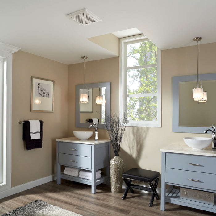 Broan NuTone AE50110DCS Humidity Sensing Bathroom Exhaust Fan ENERGY STAR, 50-110 CFM
