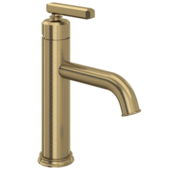 Rohl AP01D1LMAG Apothecary Single Lever Handle Bathroom Faucet in Antique Gold Finish