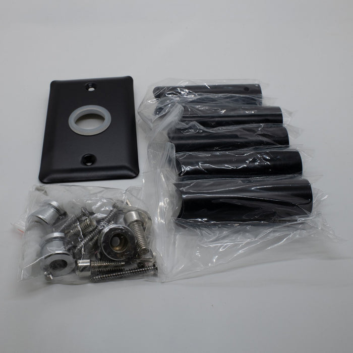 Amba AR-BPSQ-MB Radiant Square Bracket Pack - Matte Black