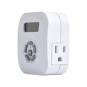 24/7 plug-in timer with LCD, ON/OFF-Cycle dial, and two-prong plug