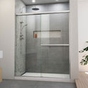 DreamLine SDAB60W700VXX01 Alliance Pro BG Semi-Frameless Sliding Shower Door in Chrome