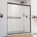 DreamLine SDAB60A700VXX06 Alliance Pro BG Semi-Frameless Sliding Shower Door in Oil Rubbed Bronze