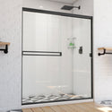 DreamLine SDAB60A700VXX09 Alliance Pro BG Semi-Frameless Sliding Shower Door in Satin Black
