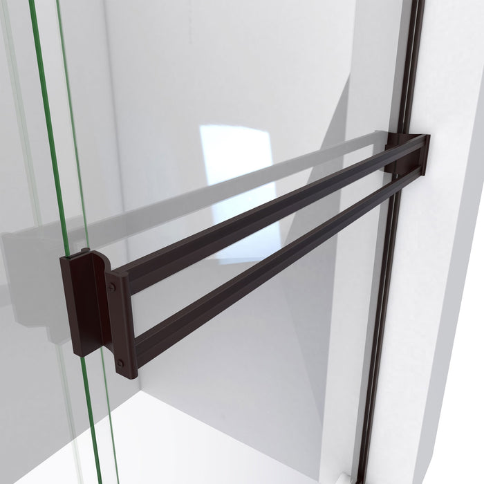 DreamLine SDAB60A700VXX06 Alliance Pro BG 56-60"W x 70 3/8"H Semi-Frameless Sliding Shower Door in Oil Rubbed Bronze