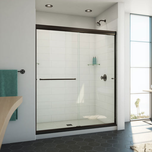 DreamLine SDAM60W700VXX06 Alliance Pro ML Semi-Frameless Sliding Shower Door in Oil Rubbed Bronze
