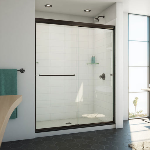 DreamLine SDAM60W740VXX06 Alliance Pro ML Semi-Frameless Sliding Shower Door in Oil Rubbed Bronze
