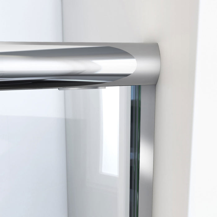 DreamLine SDAM60W740VXX01 Alliance Pro ML 56-60"W x 74 1/2"H Semi-Frameless Sliding Shower Door in Chrome