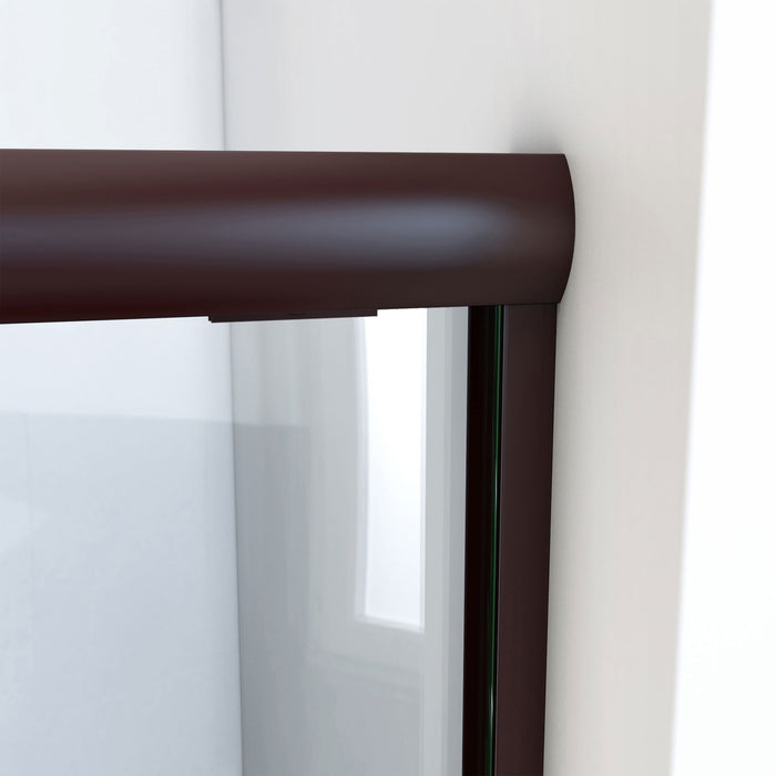 DreamLine SDAM60W700VXX06 Alliance Pro ML 56-60"W x 70 1/2"H Semi-Frameless Sliding Shower Door in Oil Rubbed Bronze
