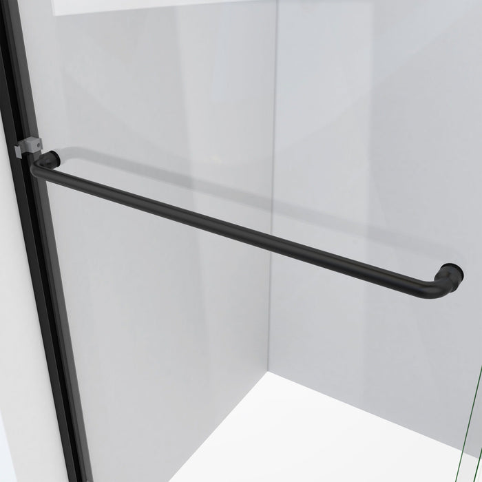 DreamLine SDAH60W760VXX09 Alliance Pro HV 56-60"W x 76 1/2"H Semi-Frameless Sliding Shower Door in Satin Black