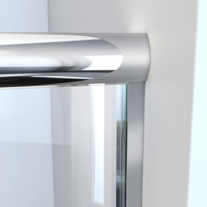 DreamLine SDAH60W700VXX01 Alliance Pro HV 56-60"W x 70 1/2"H Semi-Frameless Sliding Shower Door in Chrome