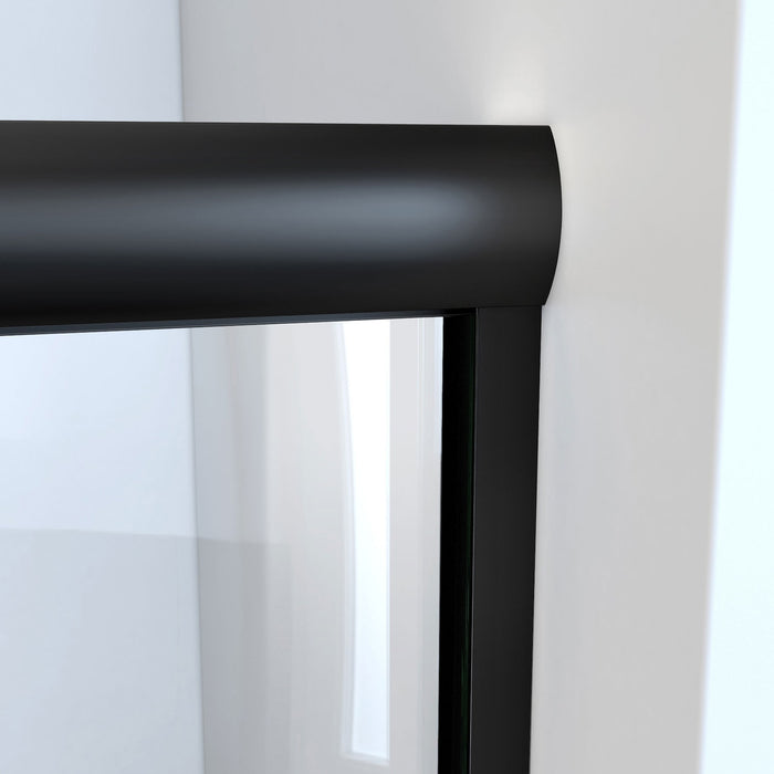 DreamLine SDAH60W760VXX09 Alliance Pro HV 56-60"W x 76 1/2"H Semi-Frameless Sliding Shower Door in Satin Black
