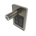 Amba brushed bronze digital heat controller with touch buttons and heating element