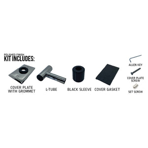 Amba AJ-WRK-P Jeeves Wet-Rated Upgrade Kit in Polished