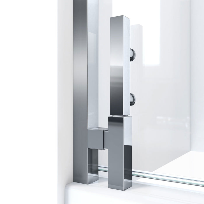 DreamLine SDAD465720VXX06 Ascend 46 1/2-47 1/2"W x 72"H Frameless Pivot Shower Door in Oil Rubbed Bronze