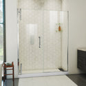 DreamLine SDAD585720VXX01 Ascend Frameless Pivot Shower Door in Chrome