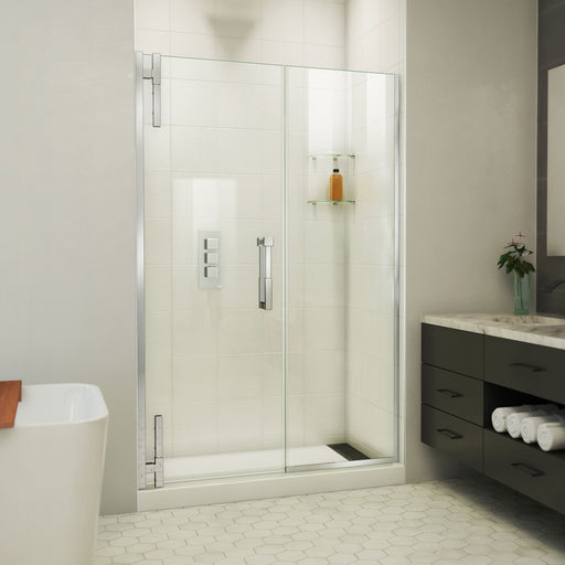 DreamLine SDAD565721VXX01 Ascend Frameless Pivot Shower Door in Chrome