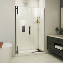 DreamLine SDAD565721VXX06 Ascend Frameless Pivot Shower Door in Oil Rubbed Bronze
