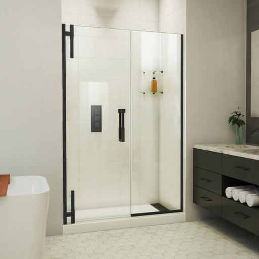 DreamLine SDAD565721VXX09 Ascend Frameless Pivot Shower Door in Satin Black
