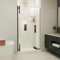 DreamLine SDAD405721VXX06 Ascend Frameless Pivot Shower Door in Oil Rubbed Bronze