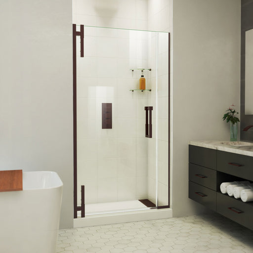 DreamLine SDAD405721VXX06 Ascend Frameless Pivot Shower Door in Oil Rubbed Bronze
