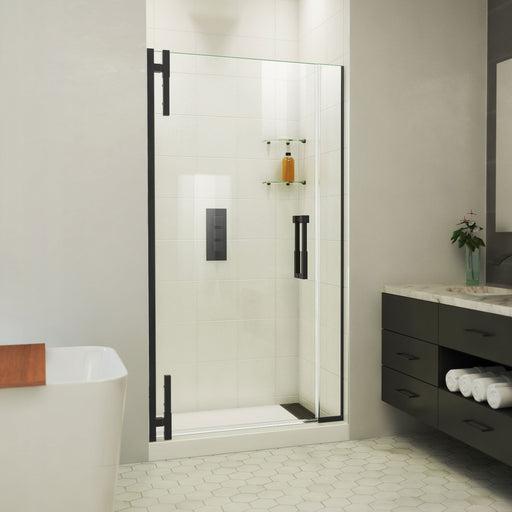 DreamLine SDAD405721VXX09 Ascend Frameless Pivot Shower Door in Satin Black