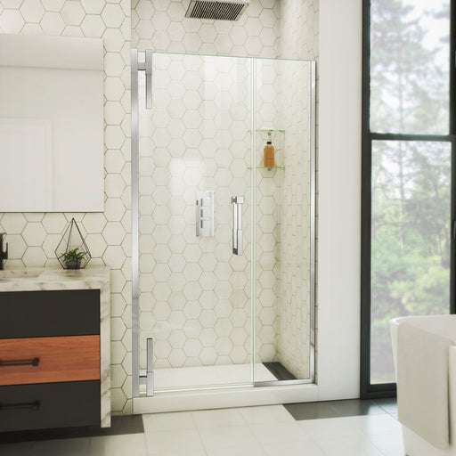 DreamLine SDAD40W720VXX01 Ascend Frameless Pivot Shower Door in Chrome