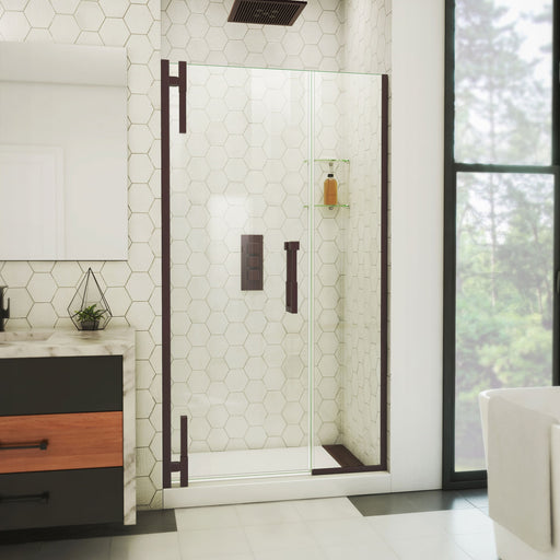 DreamLine SDAD405720VXX06 Ascend Frameless Pivot Shower Door in Oil Rubbed Bronze