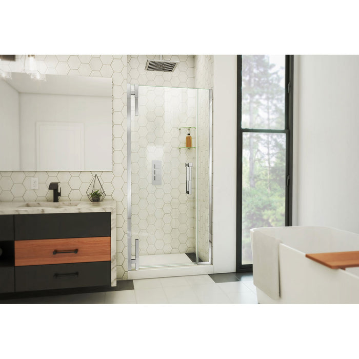 DreamLine SDAD32W720VXX01 Ascend 32-33"W x 72"H Frameless Pivot Shower Door in Chrome