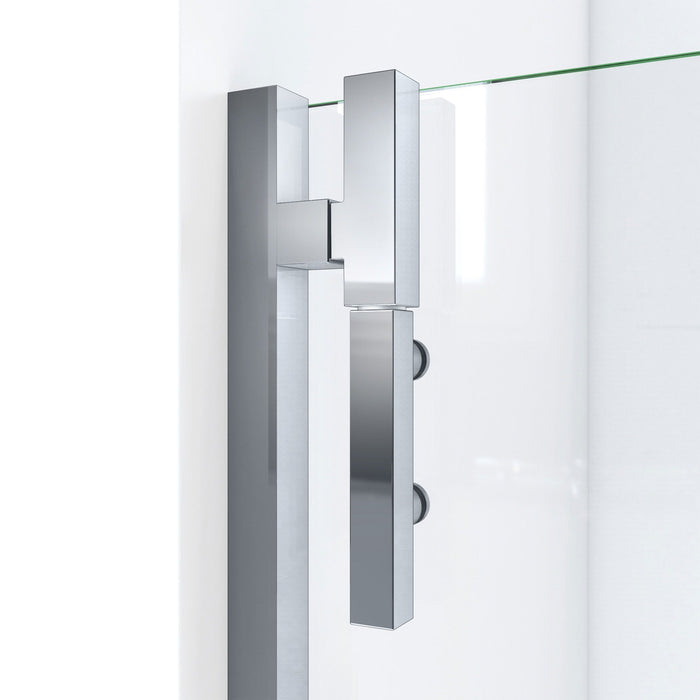 DreamLine SDAD465720VXX06 Ascend 46 1/2-47 1/2"W x 72"H Frameless Pivot Shower Door in Oil Rubbed Bronze