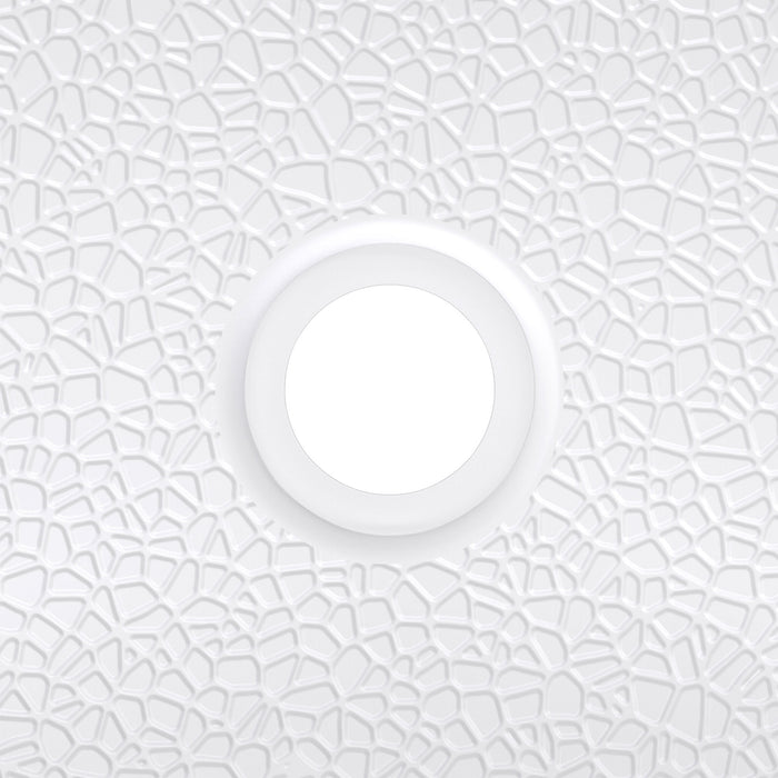 DreamLine B1DS4234XXC0001 DreamStone 34"D x 42"W x 5 1/2"H Center Drain Single Threshold Shower Base in White