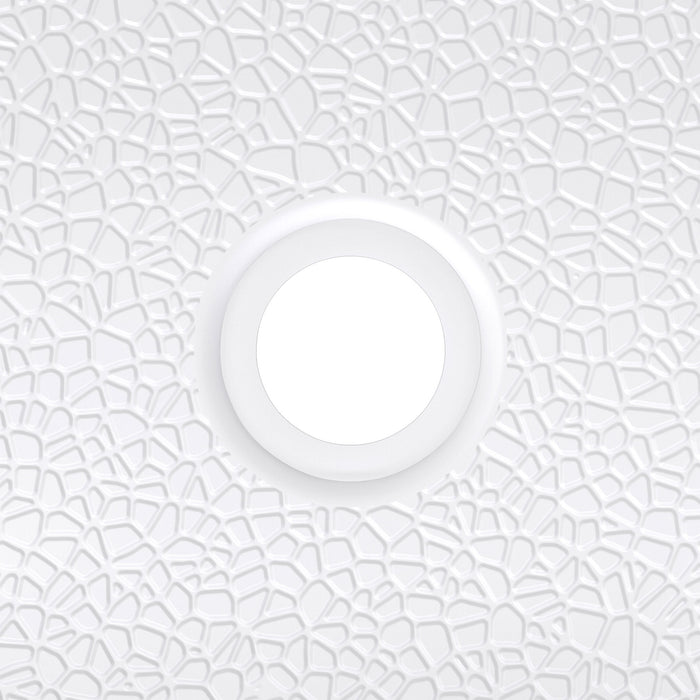 DreamLine B1DS4834XXC0001 DreamStone 34"D x 48"W x 5 1/2"H Center Drain Single Threshold Shower Base in White
